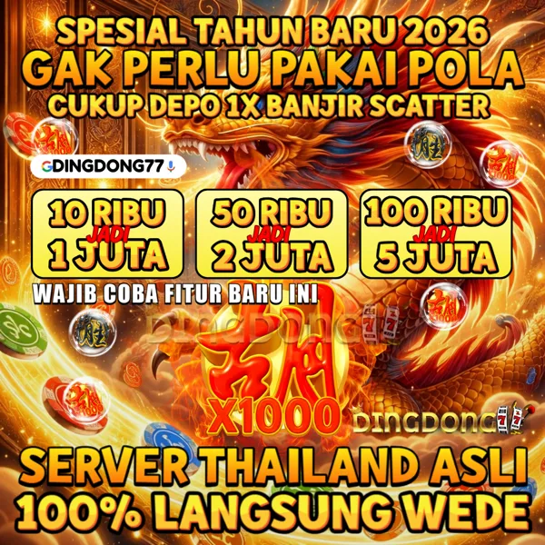 DINGDONG77 2026 Slot Gacor RTP Tinggi